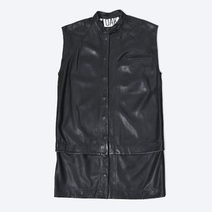 UNIQUE: leather dress